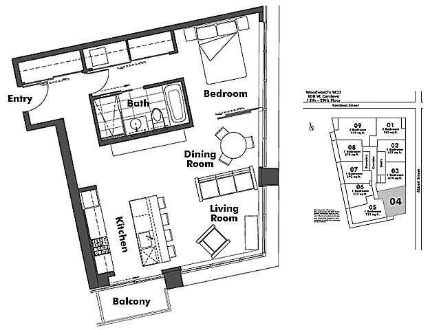 Floor plan 2104