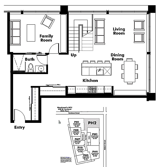 Floor plan PH2
