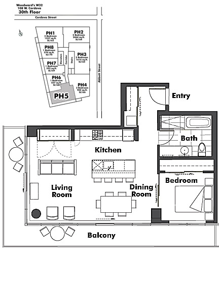Floor plan PH5