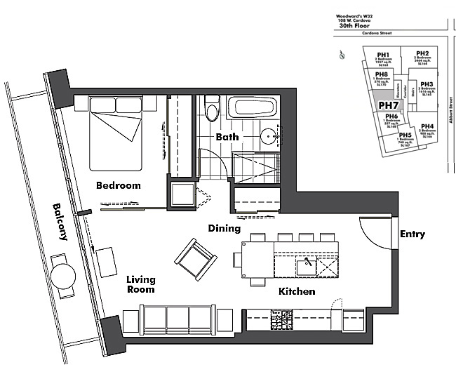 Floor plan PH7