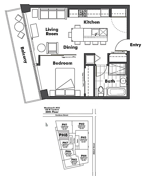 Floor plan PH8