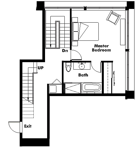 Floor plan PH2