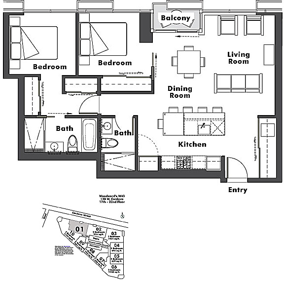 Floor plan 2101