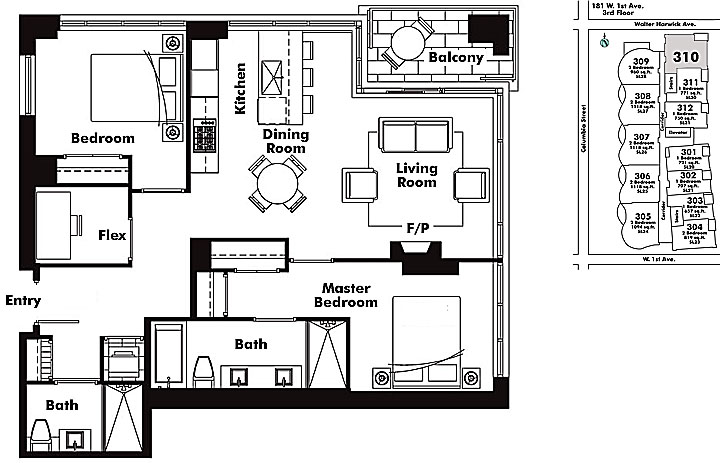 Floor plan 310