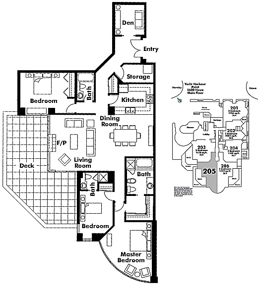Floor plan 205