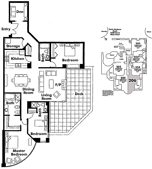 Floor plan 206