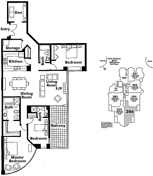 Floor plan 306