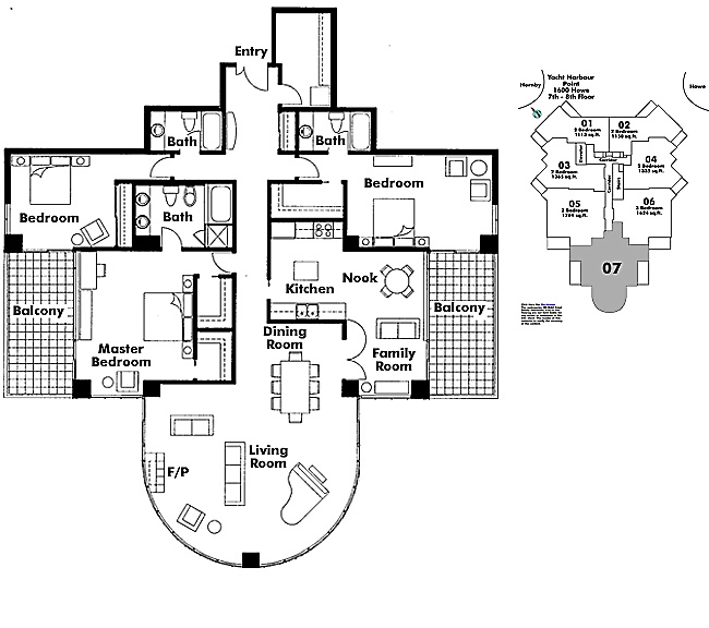 Floor plan 807