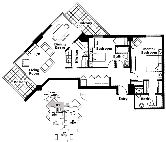 Floor plan 801