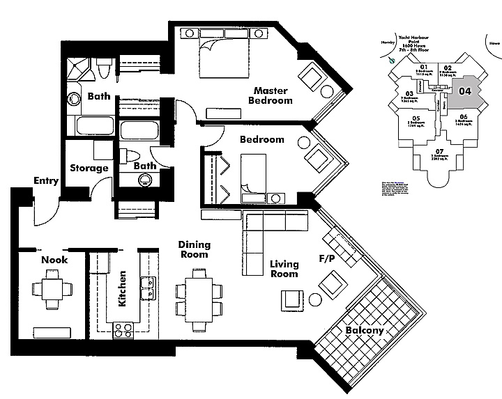 Floor plan 404