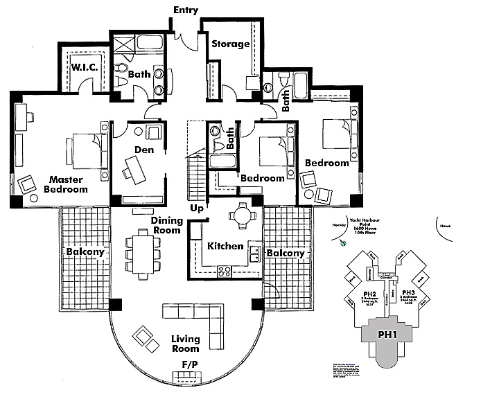 Floor plan PH1