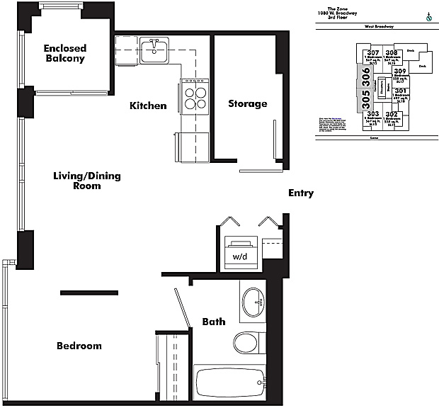 Floor plan 305