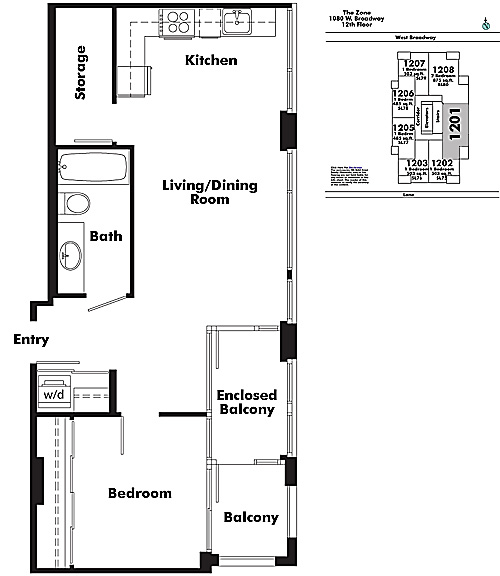 Floor plan 1201