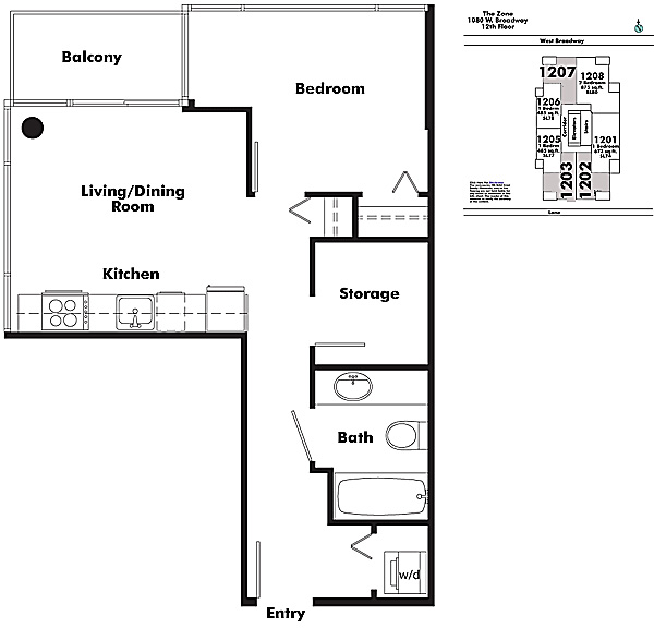 Floor plan 1203
