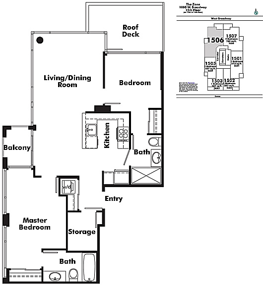 Floor plan 1506