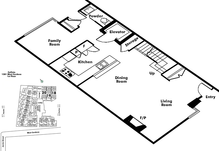 Floor plan TH20
