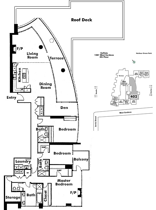 Floor plan 402