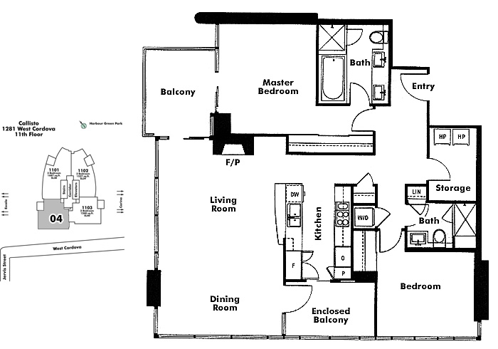 Floor plan 2104