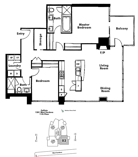 Floor plan 2103