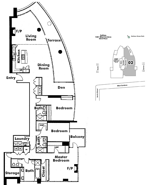 Floor plan 3302