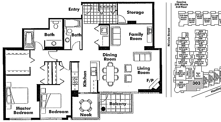 Floor plan 303