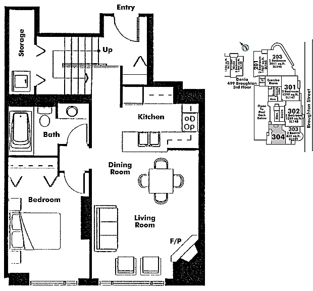 Floor plan 304
