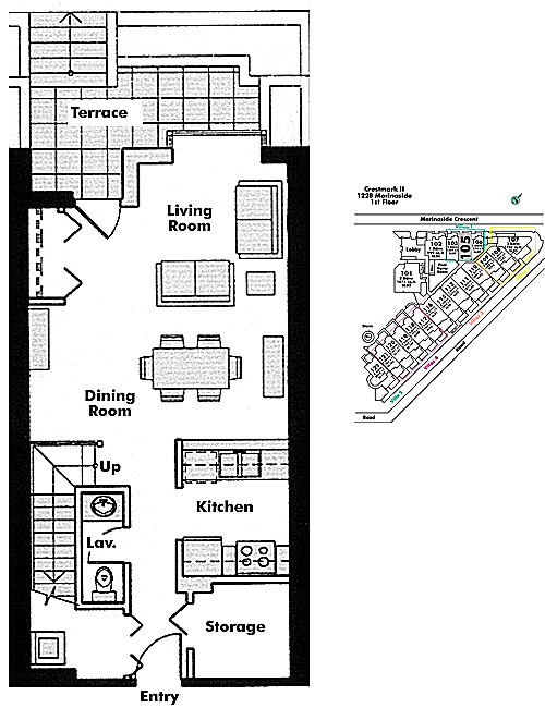 Floor plan 105