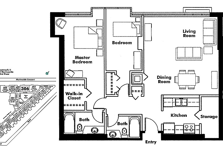 Floor plan 306