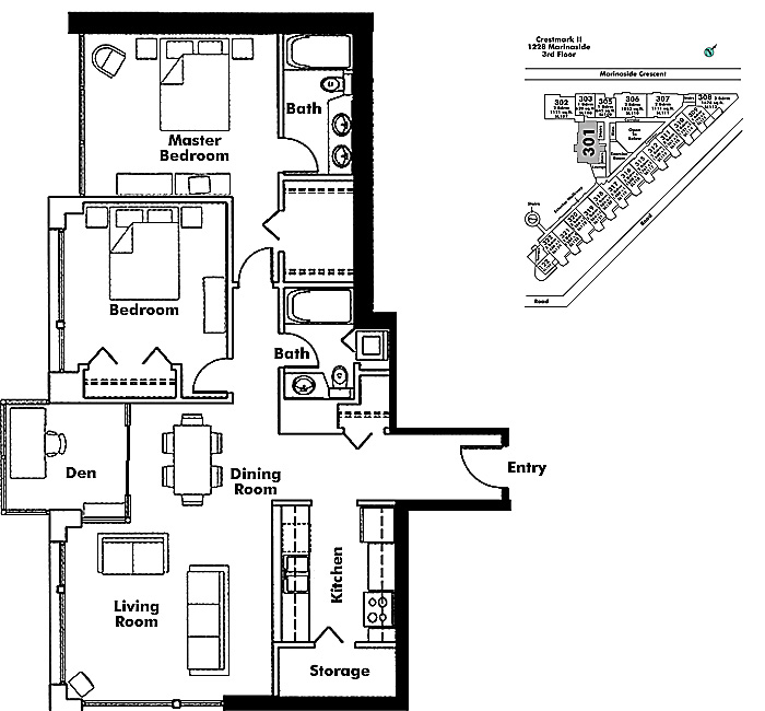 Floor plan 301