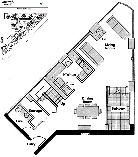 Floor plan 308