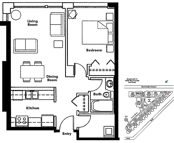 Floor plan 303