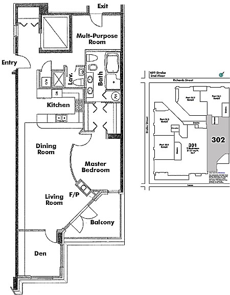 Floor plan 302