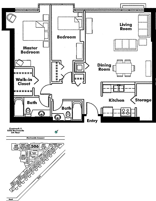 Floor plan 506