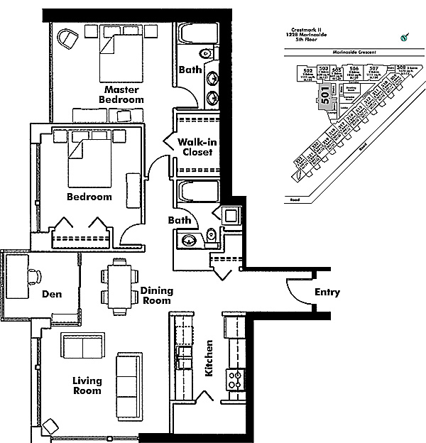 Floor plan 501