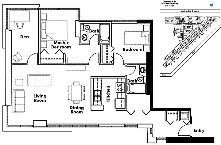 Floor plan 502