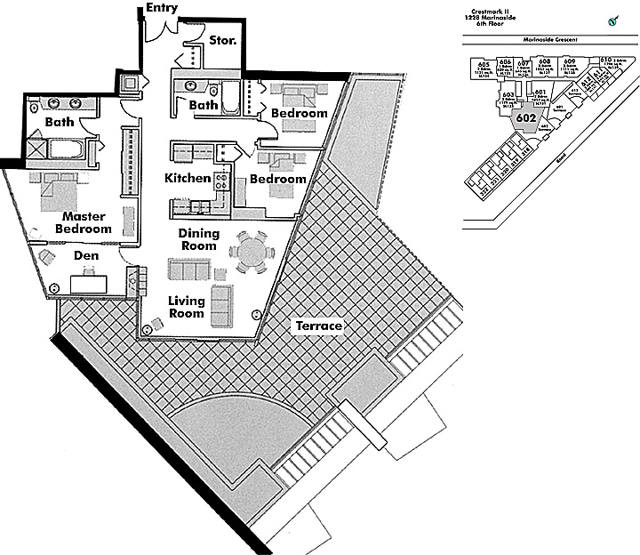 Floor plan 602