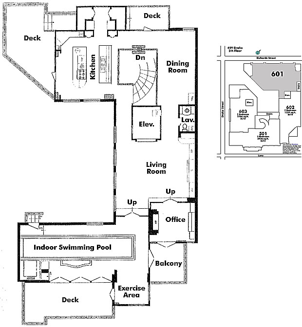 Floor plan 601