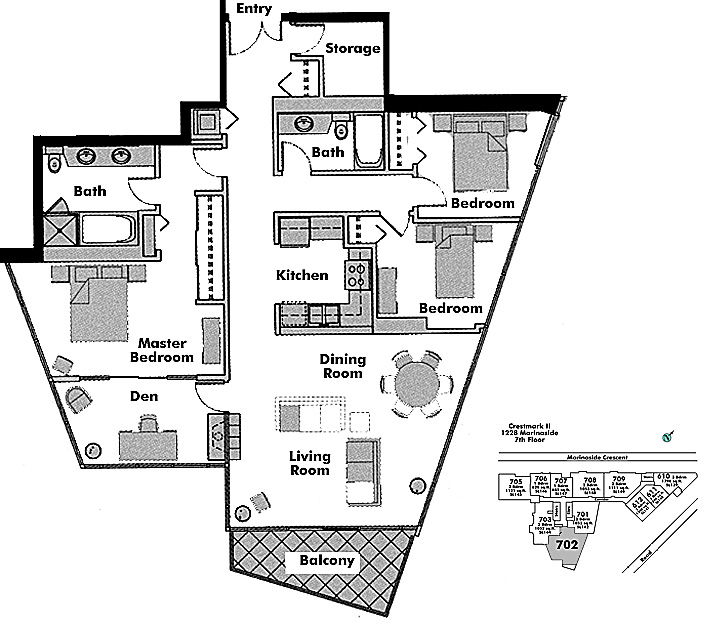 Floor plan 702