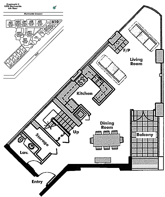 Floor plan 610