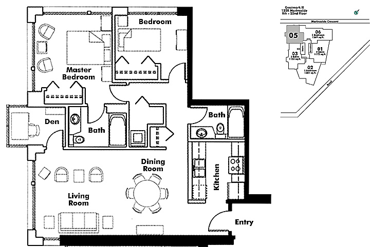 Floor plan 2105