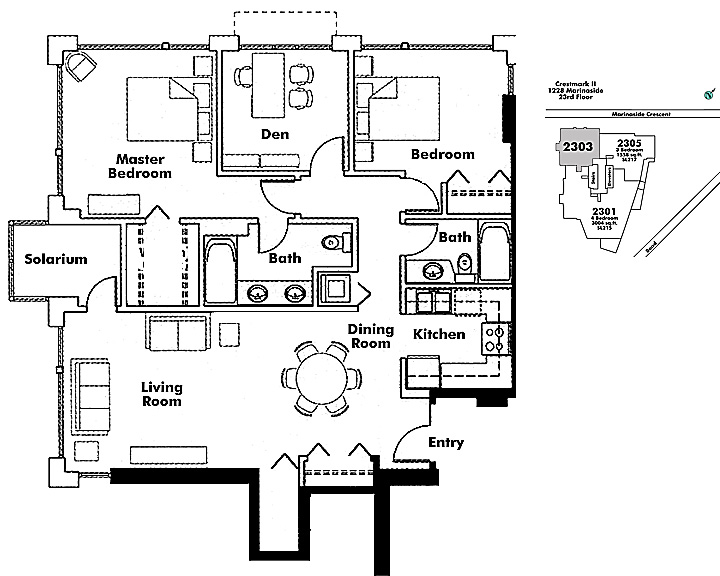 Floor plan 2303