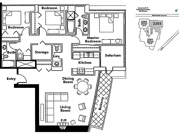 Floor plan 2305