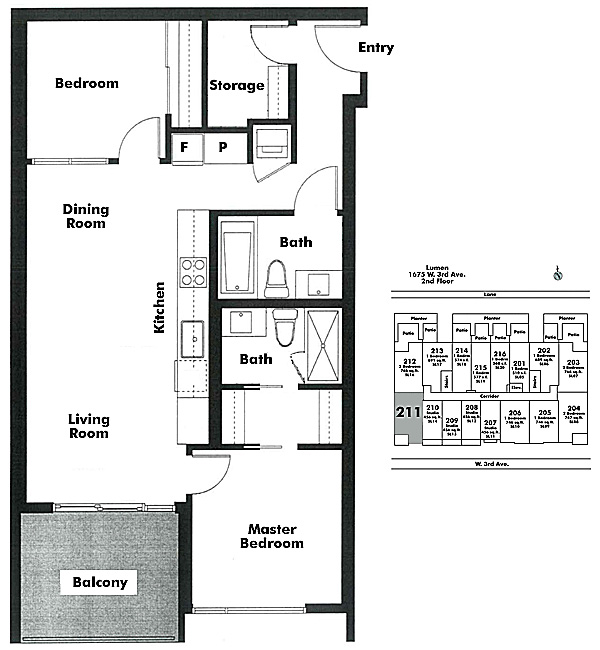 Floor plan 211