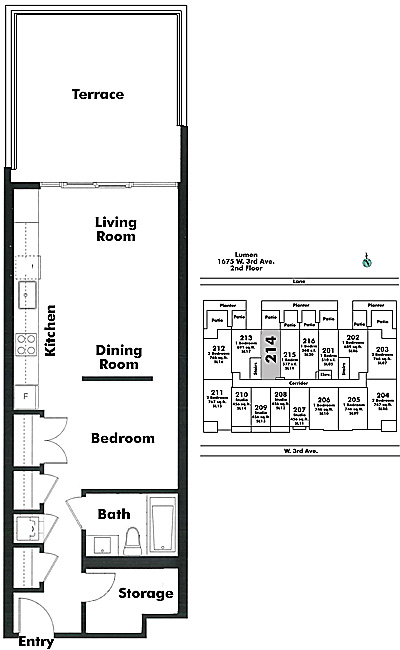 Floor plan 214