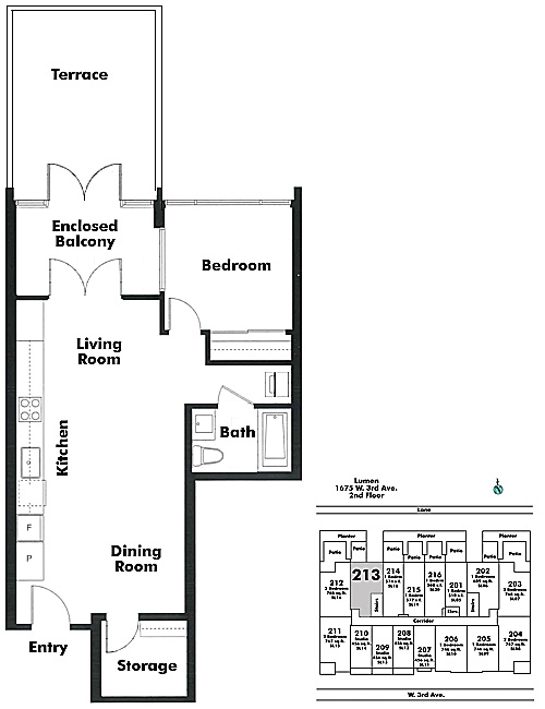Floor plan 213