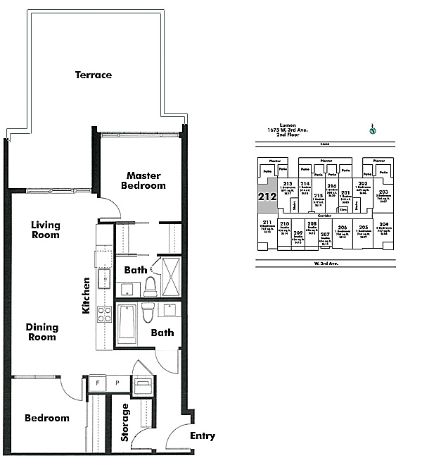Floor plan 212