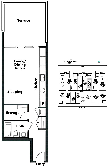 Floor plan 201