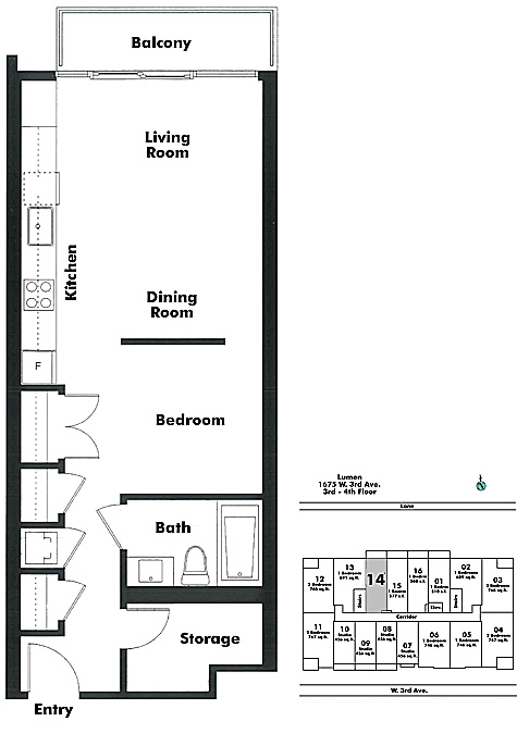 Floor plan 314