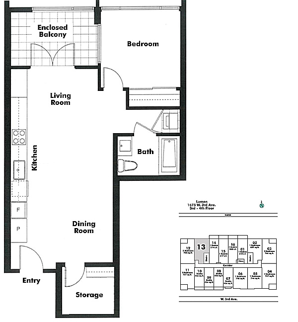 Floor plan 413