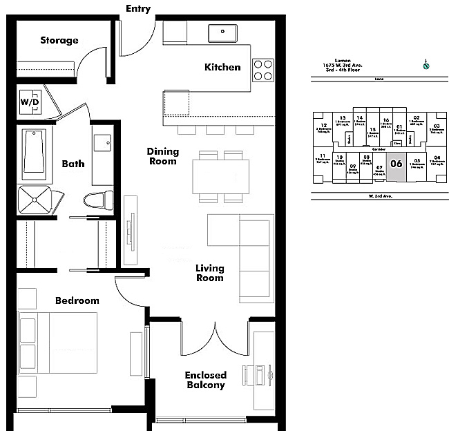 Floor plan 306